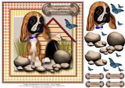 Forget the Dog - Beware of the Kids Card Topper