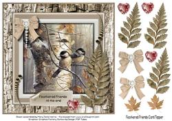 Feathered Friends Card Topper