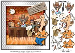 (hic) Another Drink Card Topper