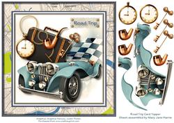 Road Trip Card Topper