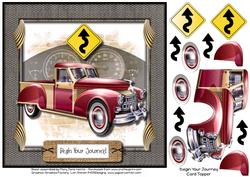 Begin Your Journey! Card Topper