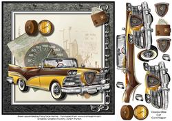 Classic Olide Car Card Topper