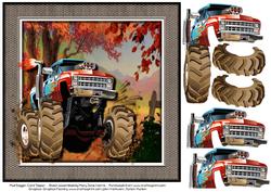Mud Boggin' Card Topper