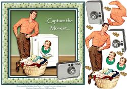 Capture the Moment - Retro Card Topper