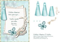 Golden Slumbers & Smiles Card Topper