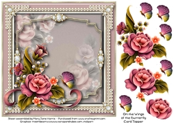 On the Wings of the Butterfly Card Topper