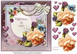 Reflections of Love Card Topper 1