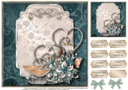 A Toast to Romance Card Topper 1