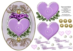 My Purple Passion Card Topper