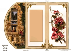 Stone Cottage Tri-Fold Quick Card