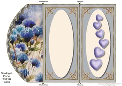 What The Heart Wants Tri-Fold Quick Card