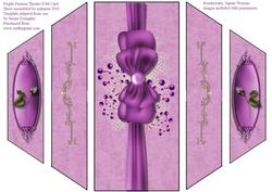 Purple Passion Theatre Fold Card