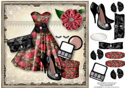 Dance the Night Away Card Topper 1