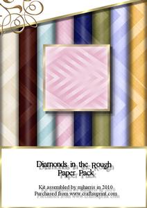 Diamonds & Stripes Paper Pack