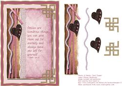 Hearts & Smiles Card Topper