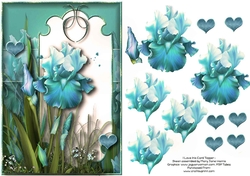 I Love Iris Card Topper 3