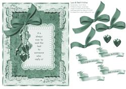 Lace & Best Wishes Green Topper