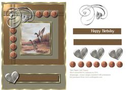 Take Flight Card Topper