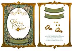 Victorian Romance Frame Topper