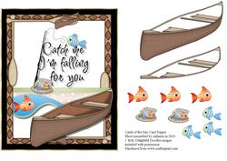 Catch of the Day Card Topper