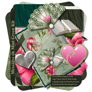 Messages in Mint Green Kit