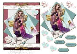 Our Fairy Princess Twisted Card Topper