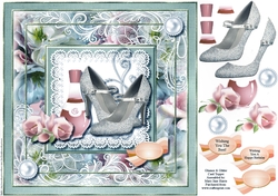 Glamor & Glitter Card Topper 2