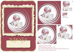 Apple Blossoms Card Topper