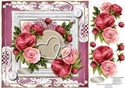 Peony Perfect Card Topper 2