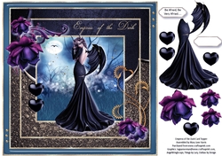 Empress of the Dark Card Topper 3