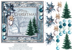 A Merry Christmas Card Topper 2