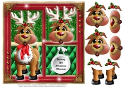 Christmas Deer Card Topper