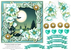 Christmas Wildlife Card Topper