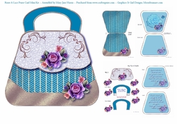 Roses & Lace Purse Mini Kit 2