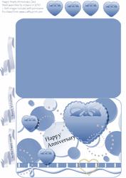 Happy Hearts Anniversary Card