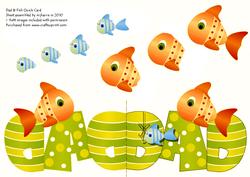 Dad & Fish Quick Card