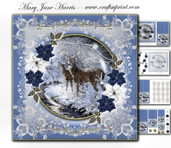 Snow for Christmas Deer Mini Kit