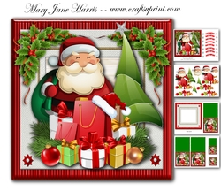Santa Claus Came Tonight Mini Kit