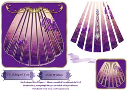 2 Shell-shaped Card Toppers
