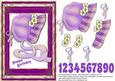 Sun Bonnet Birthday Topper
