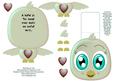 Bird Flip-up Card 2