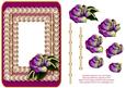 Romantic Pearls & Lace Card Front 2
