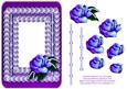 Romantic Pearls & Lace Card Front 6