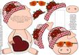 Sassy Valentine Pig Flip-up Card
