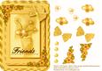 Friends Card Front in Yellow