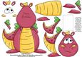 Dragon Flip-up Card - 2