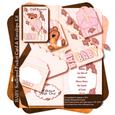 Baby (girl) Scalloped Pocket Card & Envelope Kit