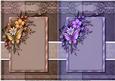 2 Butterfly Bouquet Card Toppers - 2