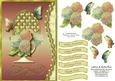 Lattice & Butterflies Card Topper 2