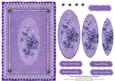 Geranium Parchment Card Topper 2